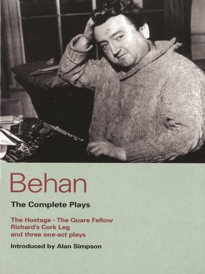 cover image of Behan Complete Plays